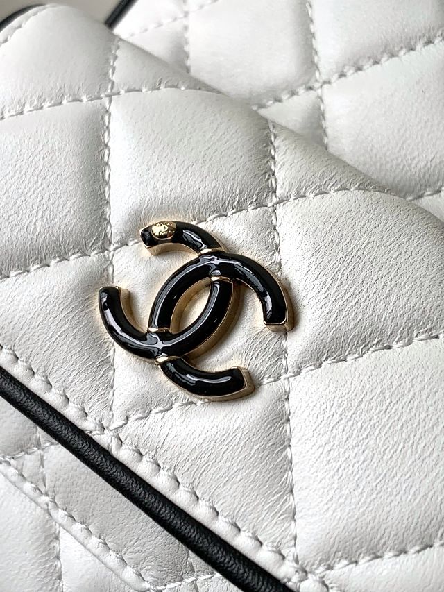 CC original lambskin mini backpack AP4514 white
