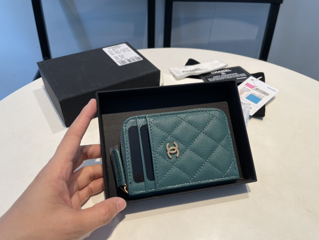 CC original grained calfskin card holder AP1650 