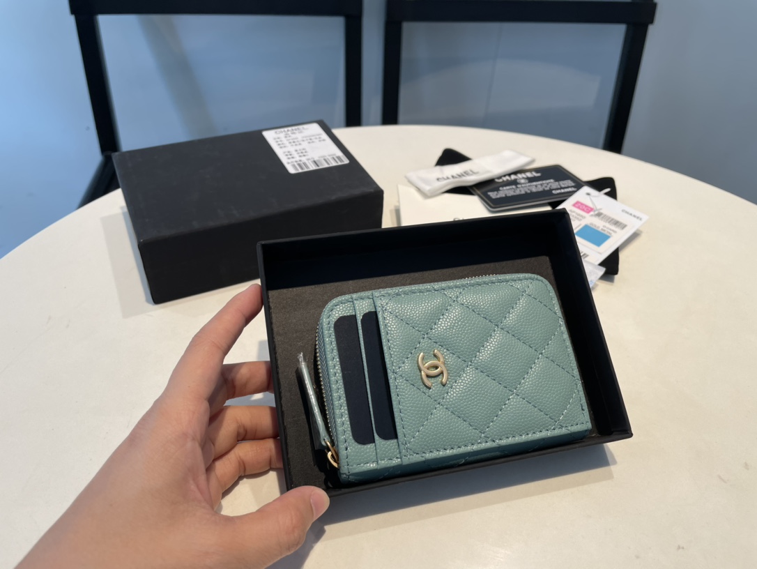 CC original grained calfskin card holder AP1650 