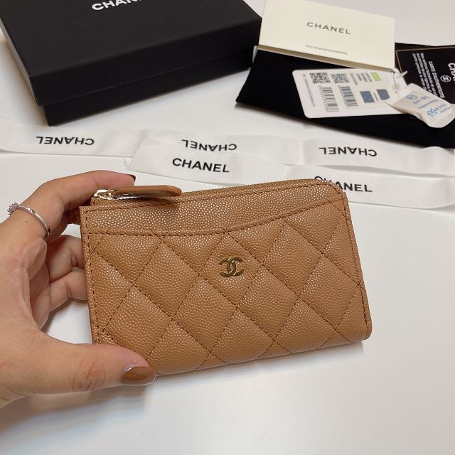 CC original grained calfskin card holder AP3179