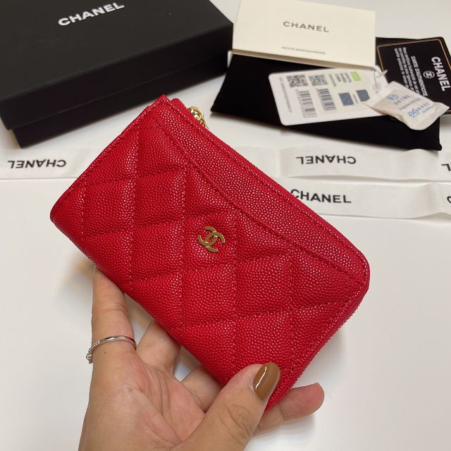 CC original grained calfskin card holder AP3179