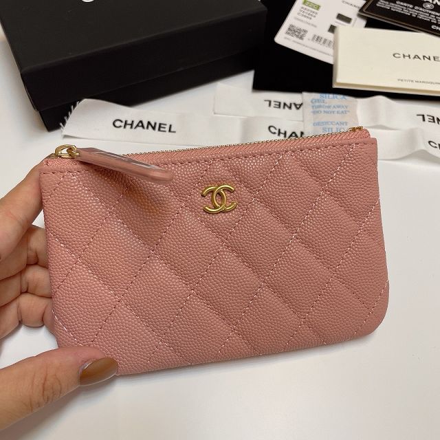 CC original grained calfskin card holder AP8236