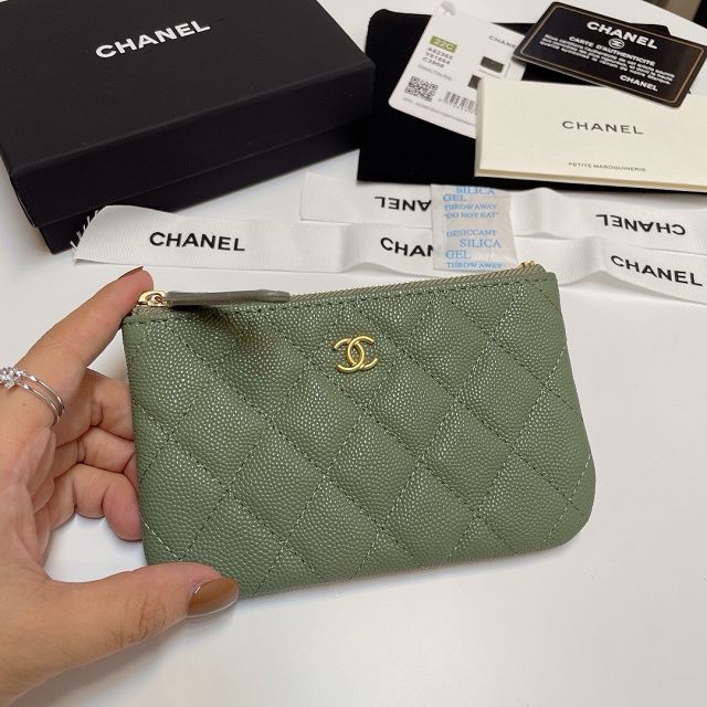 CC original grained calfskin card holder AP8236