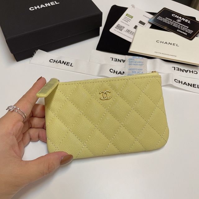 CC original grained calfskin card holder AP8236