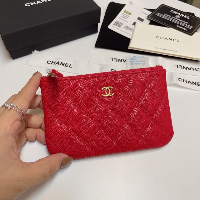 CC original grained calfskin card holder AP8236