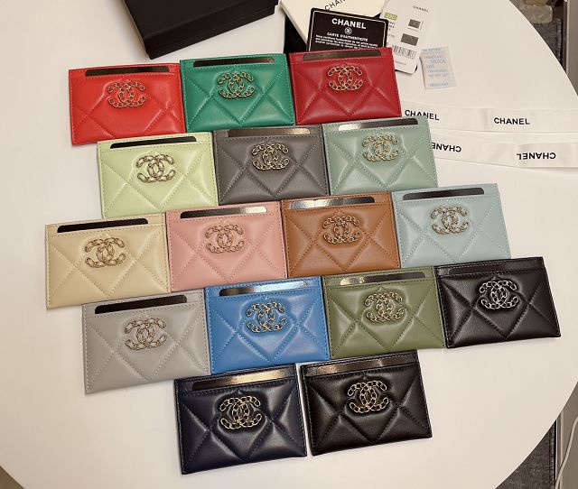 CC original lambskin card holder AP0941