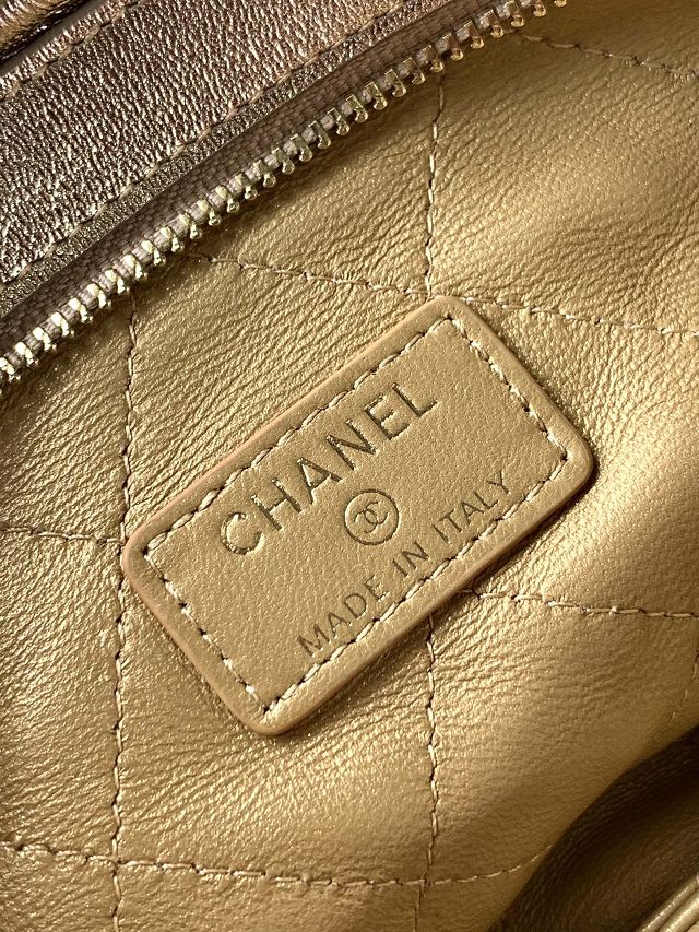 CC original lambskin clutch with chain AP4613 gold