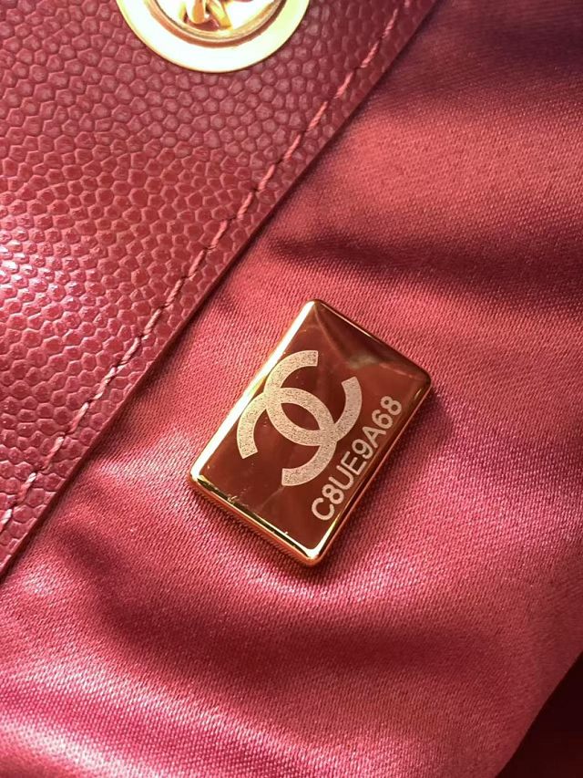 CC original grained calfskin 25 small handbag AS5293 bordeaux