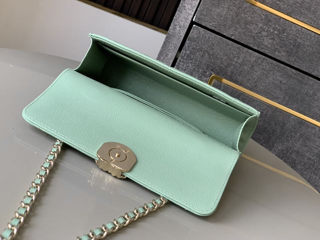 CC original grained calfskin flap phone holder AP3238 green