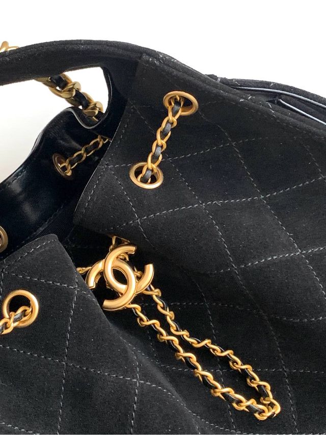 CC original suede 25 small handbag AS5293 black