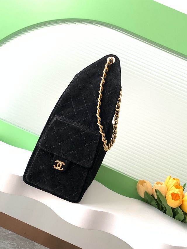 CC original suede 25 medium handbag AS5311 black