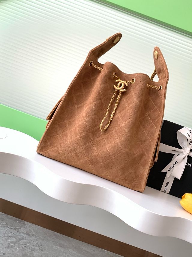 CC original suede 25 medium handbag AS5311 brown