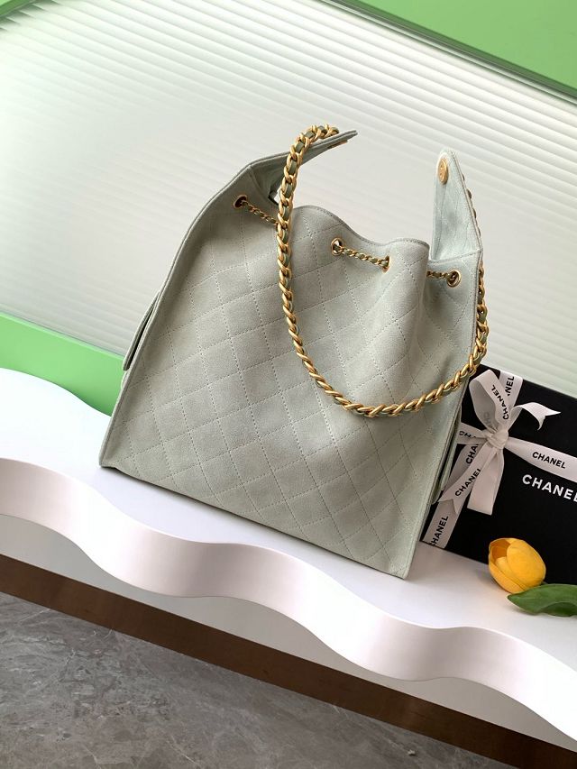 CC original suede 25 medium handbag AS5311 light green