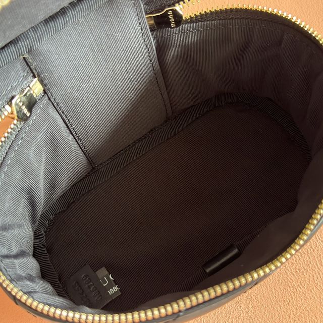 GG original calfskin marmont nano vanity bag 837455 black