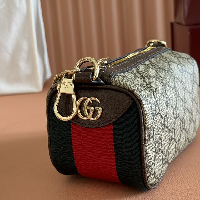 GG original fabric ophidia mini bag 838475 brown