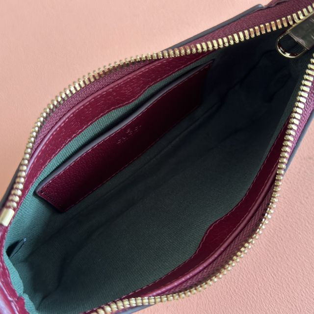 GG original fabric ophidia mini shoulder bag 838465 bordeaux