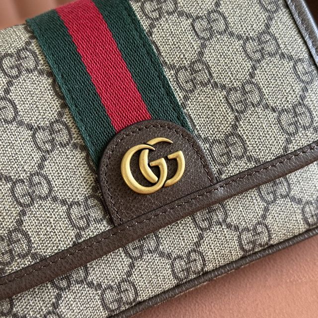 GG original fabric ophidia mini bag 838599 brown