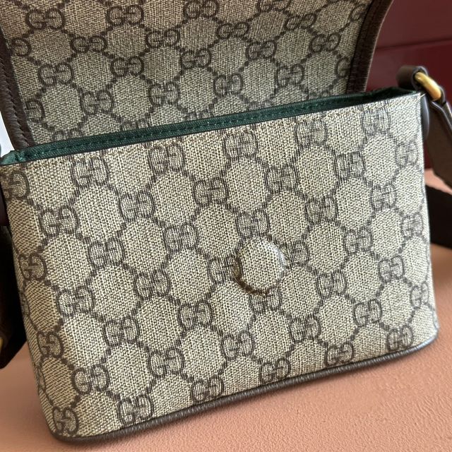 GG original fabric ophidia mini bag 838599 brown