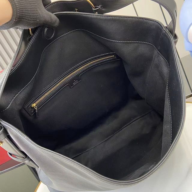 GG original calfskin beatrix large tote bag 850546 black