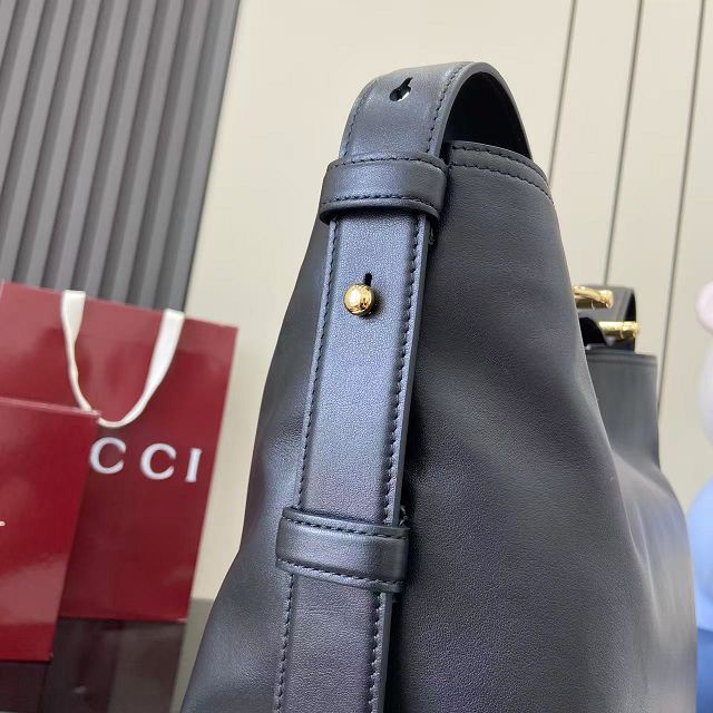 GG original calfskin beatrix large tote bag 850546 black