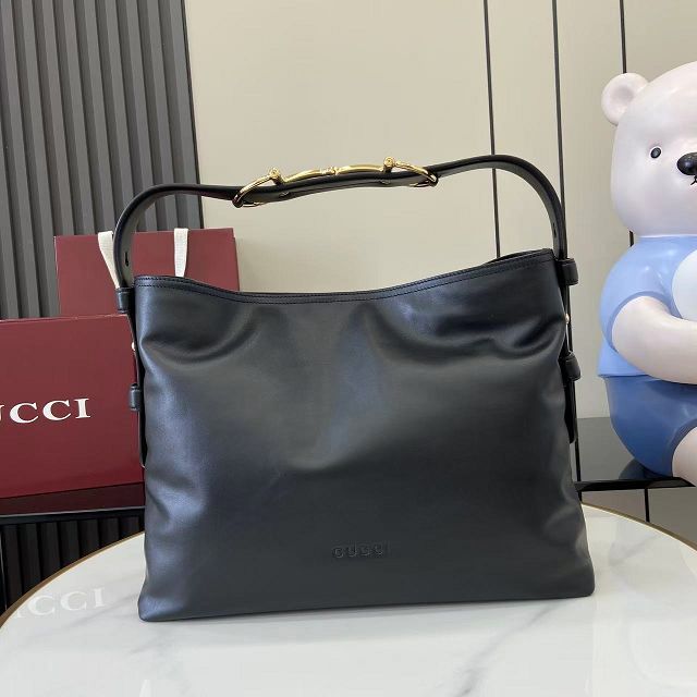 GG original calfskin beatrix medium tote bag 850926 black