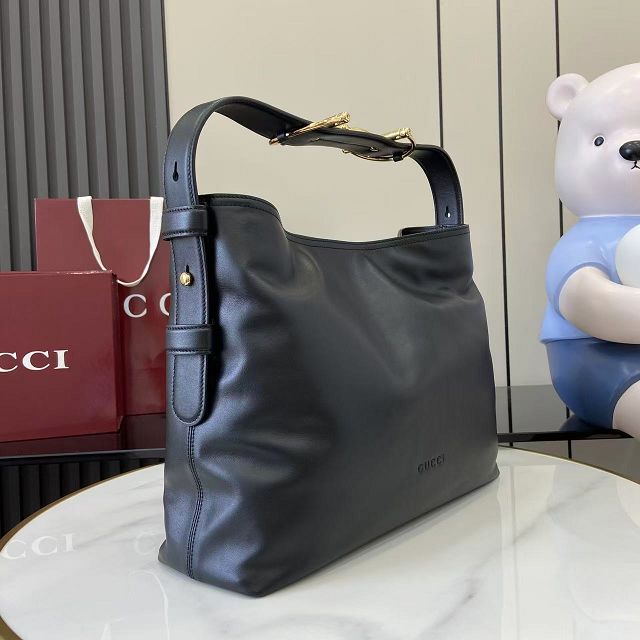 GG original calfskin beatrix medium tote bag 850926 black