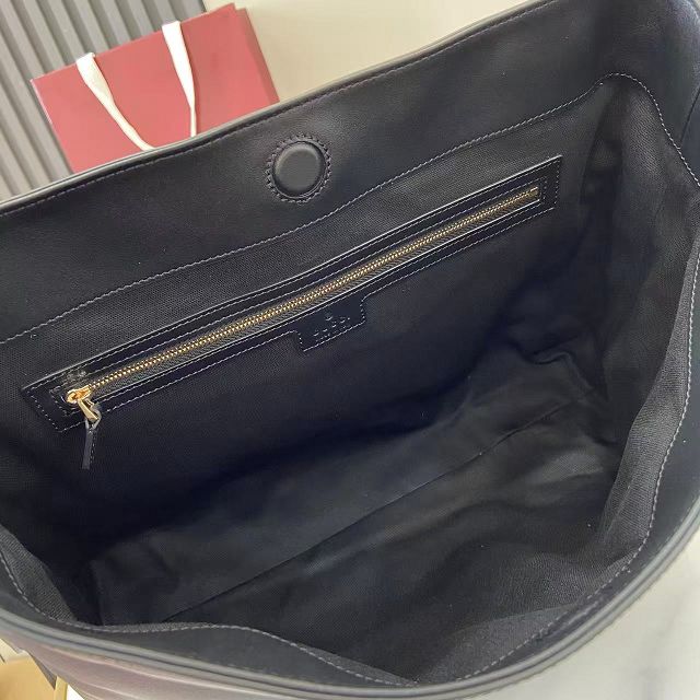 GG original calfskin beatrix medium tote bag 850926 black