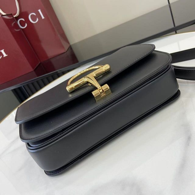 GG original calfskin siena small shoulder bag 846705 black