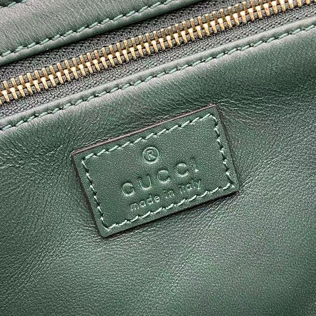 GG original calfskin siena small shoulder bag 846705 green