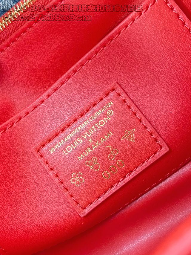 Louis vuitton original calfskin capucines BB handbag M25904 red