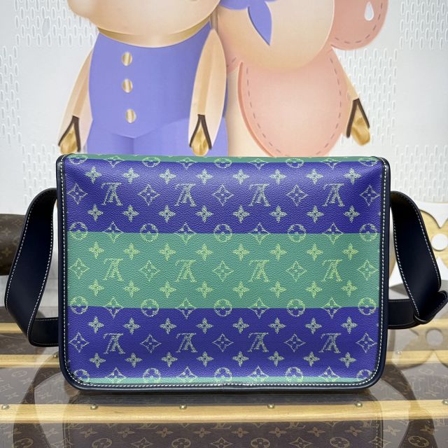 Louis vuitton original monogram canvas satchel messenger bag M15187