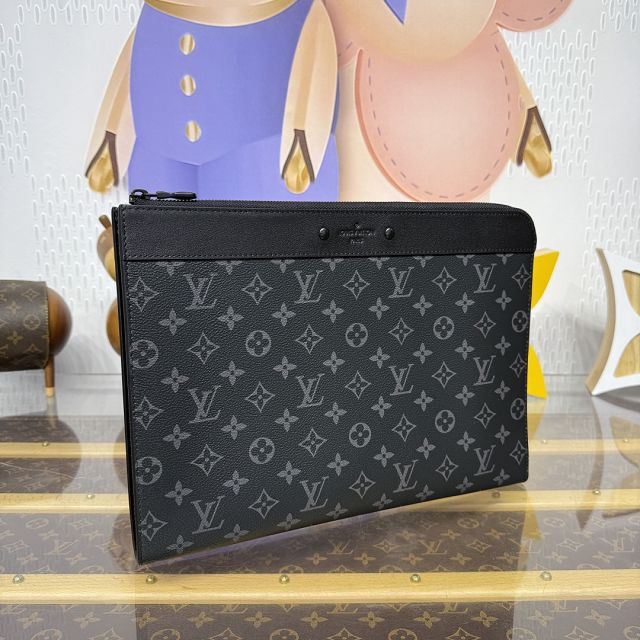 Louis vuitton original monogram eclipse pochette jour M82074