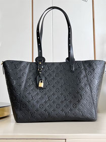 Louis vuitton original calfskin all in one mm handbag M25860 black