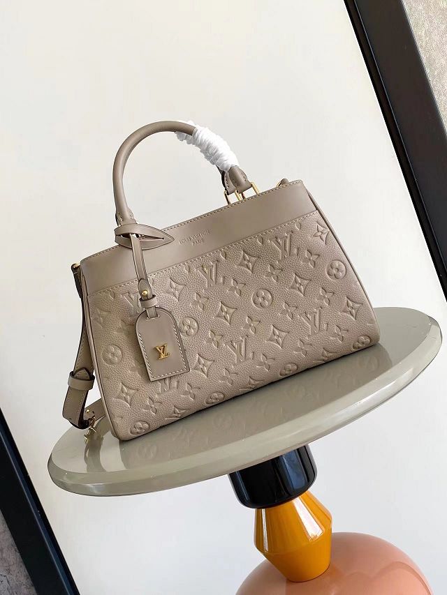 Louis vuitton original calfskin avenue pm handbag M15231 grey