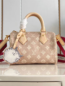 Louis vuitton original meowgram canvas speedy 20 handbag M15151