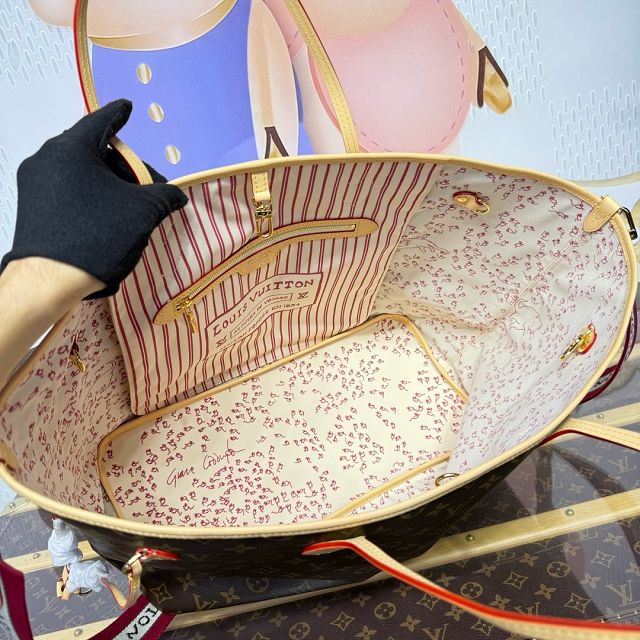 Louis vuitton original monogram canvas  neverfull Inside out GM M15124