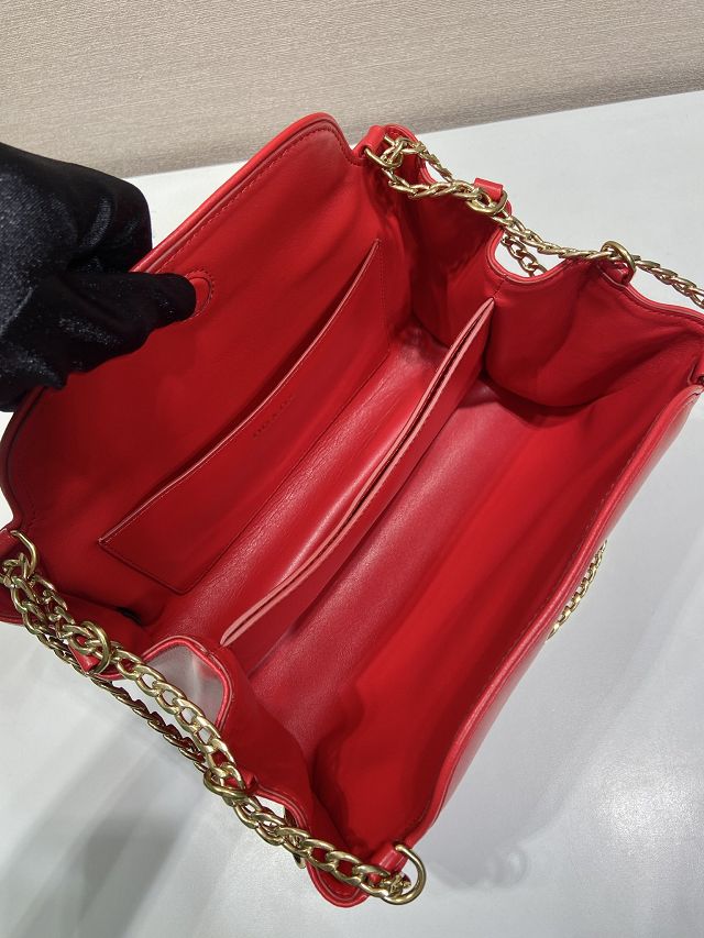 Prada original calfskin tumulte small bag 1BD395