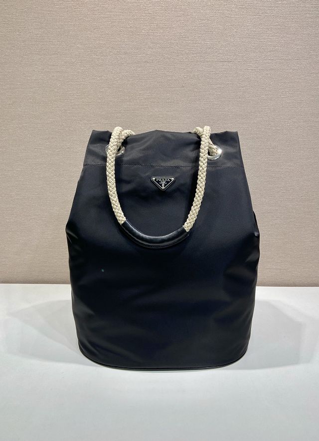 Prada original nylon mariner medium bucket bag 2VG133 