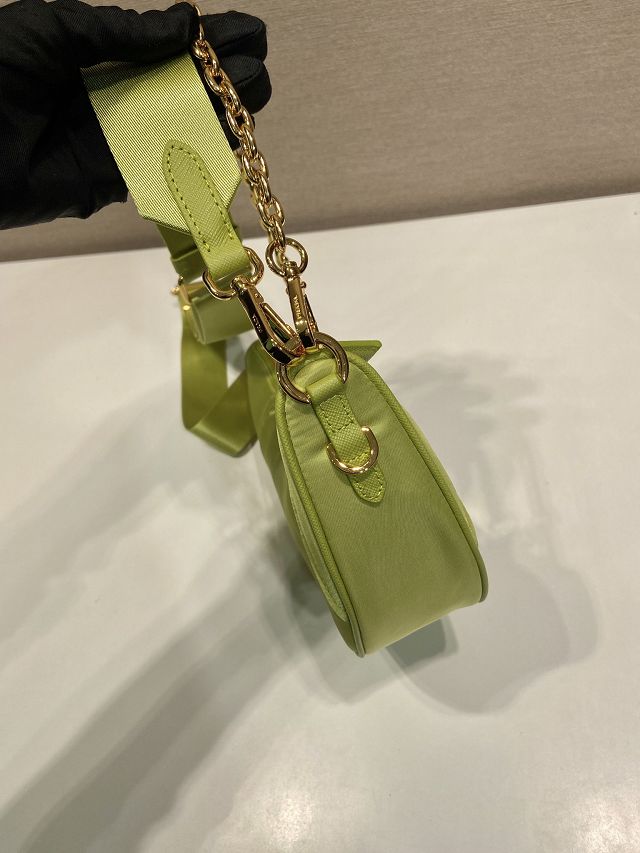 Prada original nylon medium moon bag 1BH222