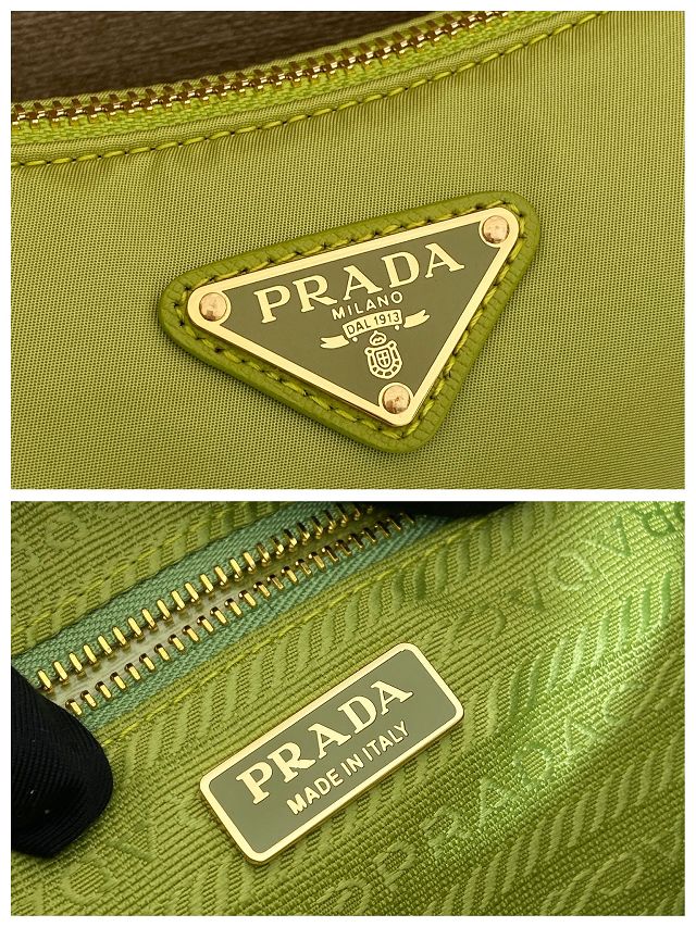 Prada original nylon medium moon bag 1BH222