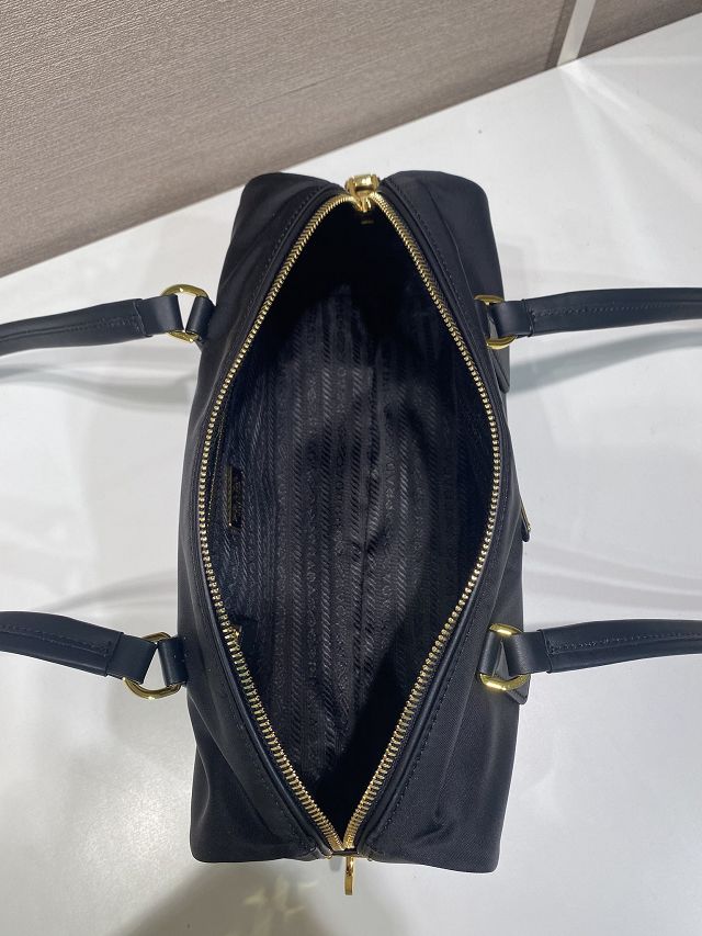 Prada original nylon top handle bag 1BB127 black