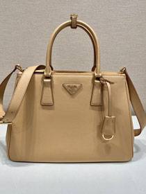 Prada original soft calfskin galleria large bag 1BA274 apricot
