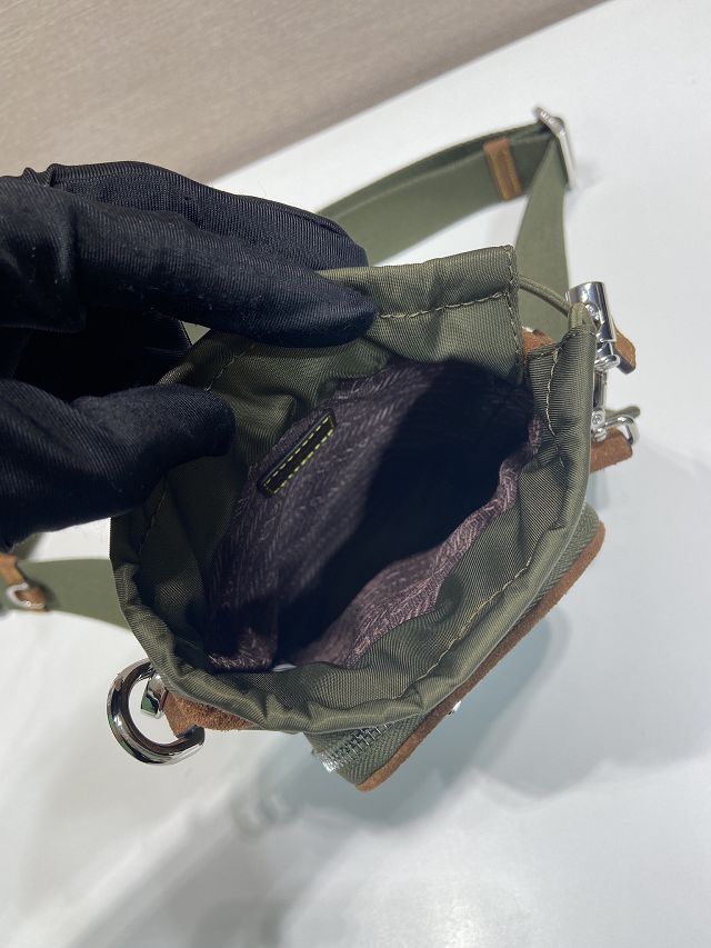 Prada original nylon smartphone case 2ZH155