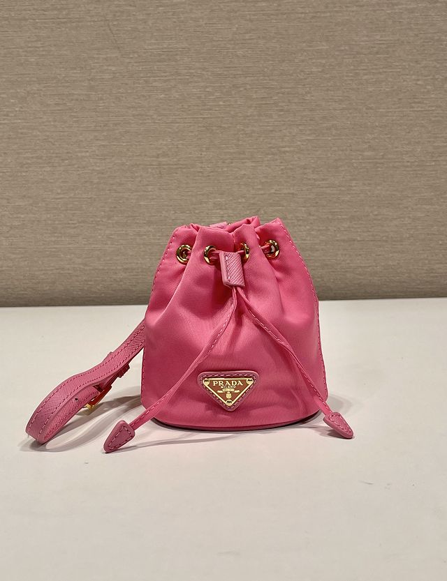 Prada original nylon mini icon keychain charm 1TT202