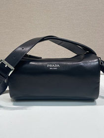 Prada original calfskin shoulder bag 2VH188 black