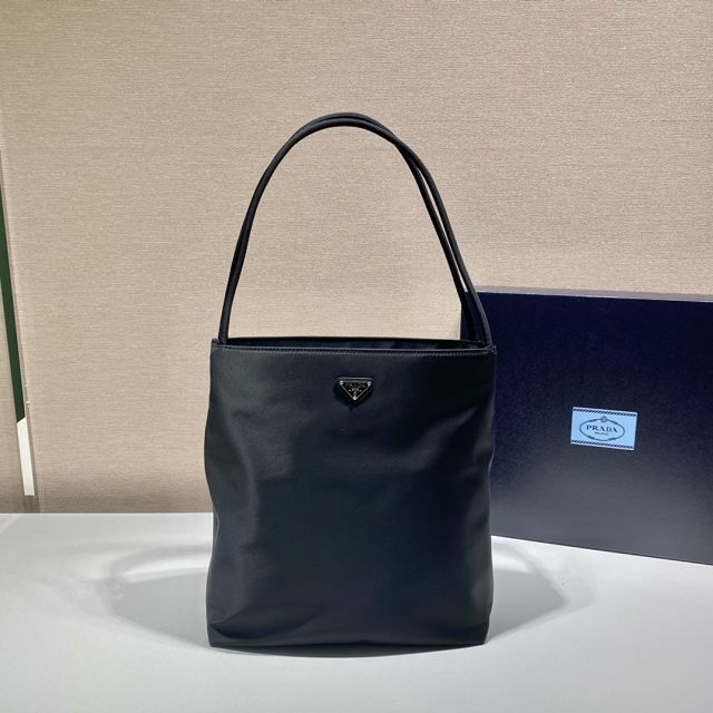 Prada original nylon large tote bag B6242 black
