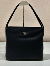 Prada original nylon medium tote bag B6246 black