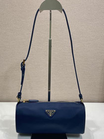 Prada original nylon pouch 1NE058 dark blue