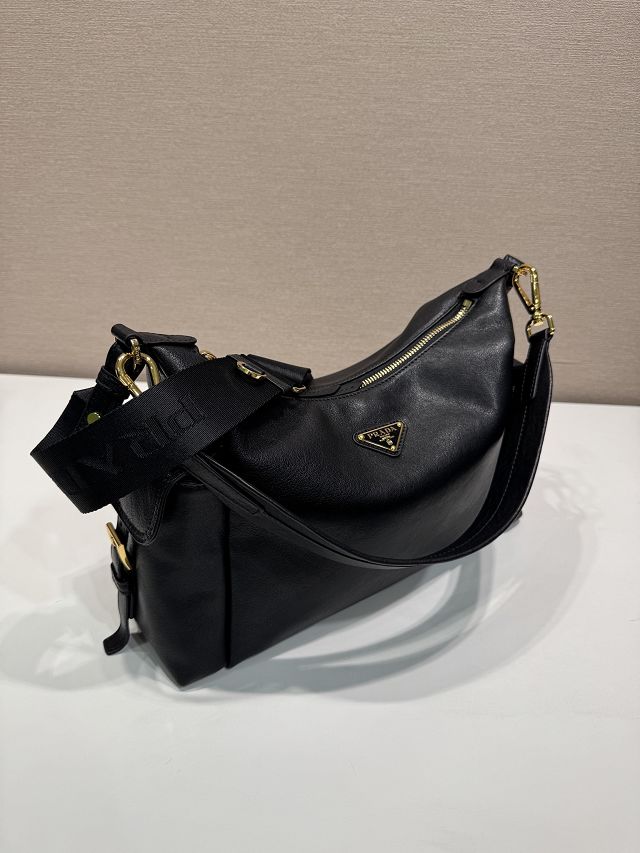 Prada original lambskin explore shoulder bag 1BC264 black