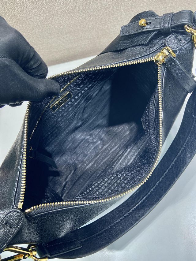 Prada original lambskin explore shoulder bag 1BC264 black